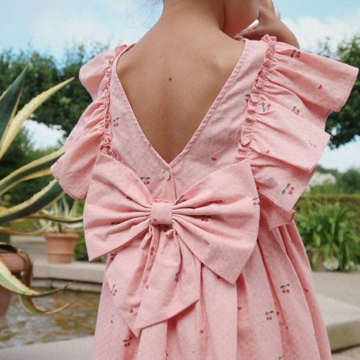 EVIA suknelė su kaspinu | Konges Sløjd