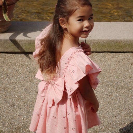 EVIA suknelė su kaspinu | Konges Sløjd