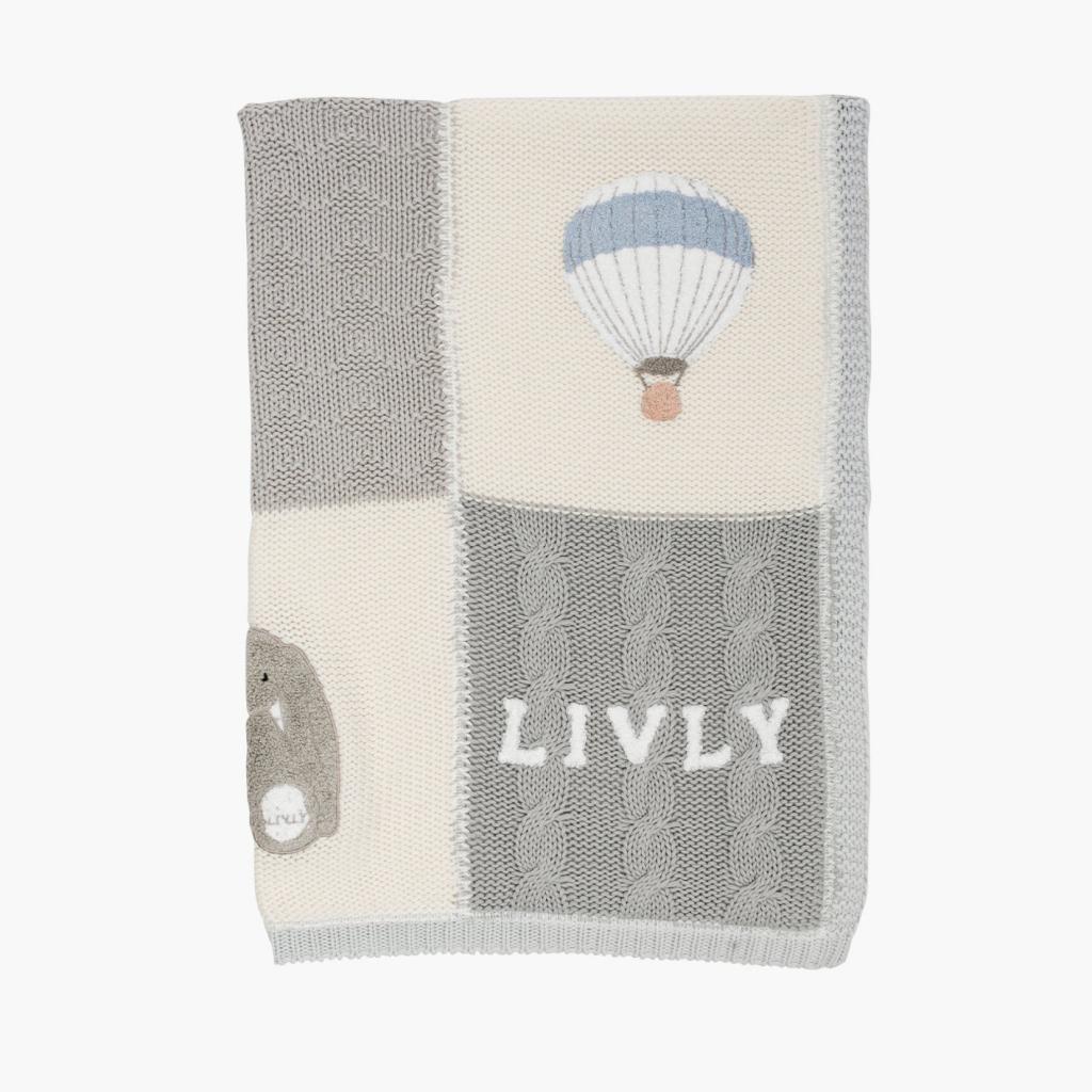 LIVLY pledas - mėlynas