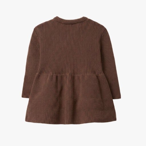 Merino vilnos suknelė | COSY - ruda | Wedoble