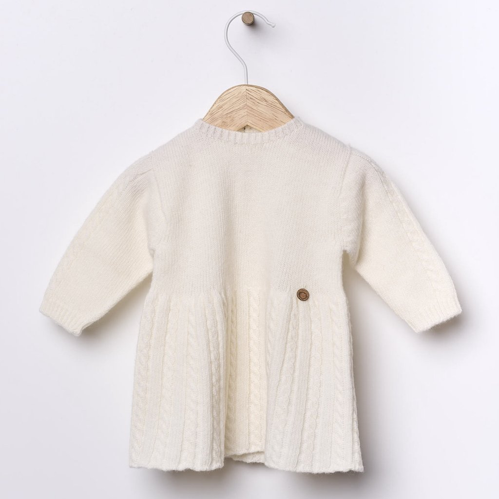 Merino vilnos suknelė „Snaigė“